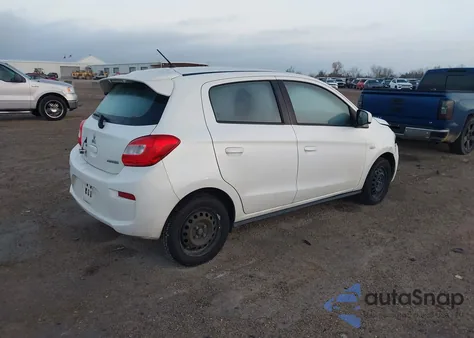 2018 Mitsubishi Mirage Es z USA, uszkodzony, nr VIN ML32A3HJ6JH015063